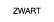 Zwart