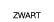  ZWART 
