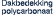 Dakbedekking polycarbonaat 