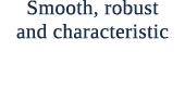 Smooth, robust and characteristic