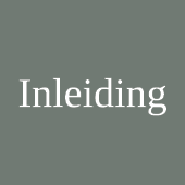 Inleiding